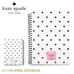 kate spade NEW YORK【ケイト・スペード ニューヨーク】SPIRAL NOTEBOOK ノート ドット メモ帳