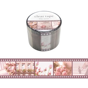 Washi Tape Clear Tape 30mm Width Film Pink