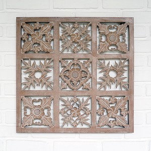 Wall Plate Wooden M