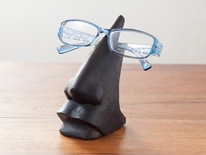 木製 鼻メガネスタンド ディスプレイ 眼鏡 置物 収納