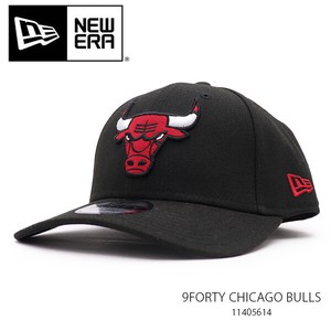 ニューエラ【NEW ERA】9FORTY CHICAGO BULLS シカゴ・ブルズ キャップ 帽子 マジックテープ NBA