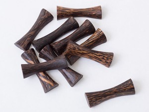 【入数10】ココナッツ製箸置き ナチュラル 木目 シンプル