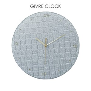 モザイクガラスの掛け時計【GIVRE CLOCK】ジーブルクロック