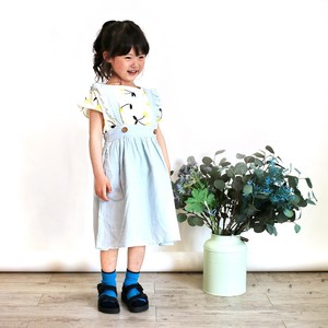 自社工場楊柳サロペットスカート（90-140cm)　子供服ブランド『L.COPECK（エルコペック）』C7430