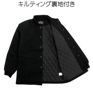 Coat black Denim Made in Japan