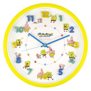 T'S FACTORY Wall Clock Good Friends Spongebob