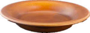 木製　中皿　パスタ皿　業務用食器洗浄機対応　ゴムの木　食品衛生対応