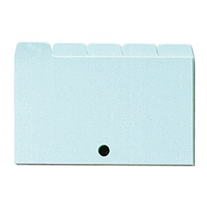 見出しカード　ブルー　5×3　5ツ山　日本製