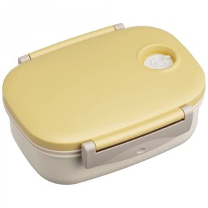 Storage Jar/Bag Yellow Lunch Box Casual Skater 600ml Made in Japan