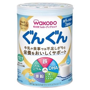 アサヒグループ食品（WAKODO） 調製粉乳 フォローアップミルク ぐんぐん 830g
