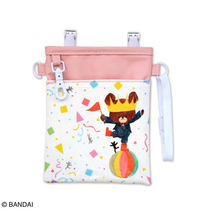 Health-Enhancing Item Pouch The Bear's School Pink 3-way