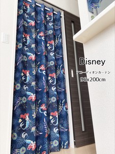 【受注生産アコーディオンカーテン】Disneyリトルマーメイド「Pearlescent」96x200cm【日本製】
