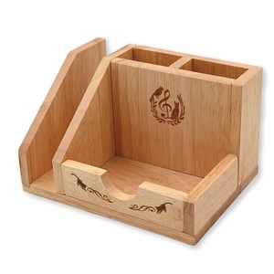 木製ステーショナリーボックス_Wooden stationery box【ギフト】