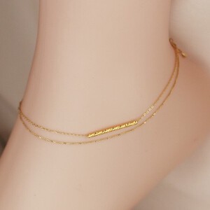 Anklet Layering Layered Made in Japan