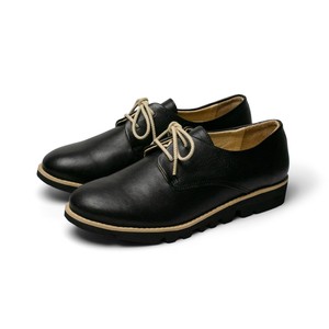 materi* a-01 leather shoes (matte black)　made in Japan