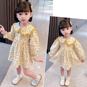 Baby Dress/Romper Long Sleeves Floral Pattern Kids