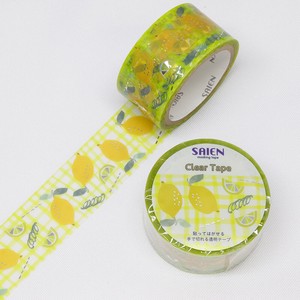 Washi Tape Tape Lemon Clear