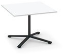 会議テーブル　ビエナ　フラップ型　正方形天板　塗装脚