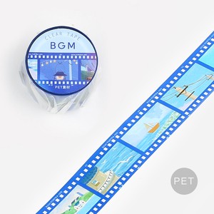 BGM マスキングテープ /MASKING　TAPE「 スペシャル フィルム・群青」 30mm＊5m　2022秋冬新作