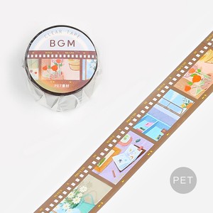 BGM マスキングテープ /MASKING　TAPE「 スペシャル フィルム・胡桃」 30mm＊5m　2022秋冬新作