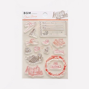 BGM Stamp Clear Stamp Stamp Stationery Clear