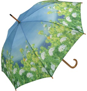 ｱｰﾁｽﾄﾌﾞﾙｰﾑ 木製ｼﾞｬﾝﾌﾟ傘(晴雨兼用) ﾀﾞﾝﾌｲﾅｲ｢ｺﾞｰﾙ