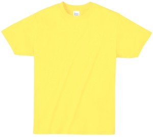ライトウエイトTシャツ　S　イエロー　020