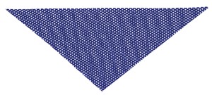 キラキラメッシュスカーフ　青