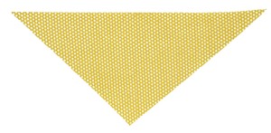 キラキラメッシュスカーフ　黄