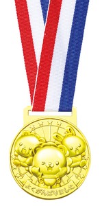 3D合金メダル　ハッピーアニマルズ