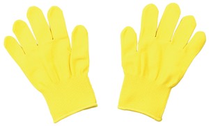カラーライト手袋　黄