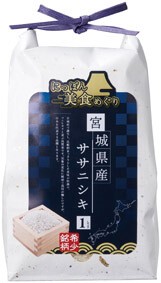 【MT食品】にっぽん美食めぐり宮城県産ササニシキ1kg