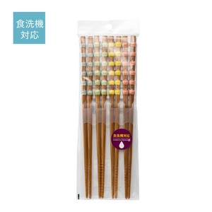 Chopsticks Set Antibacterial 4-pairs set Made in Japan