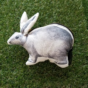 Pouch Animal Rabbit Made in Japan