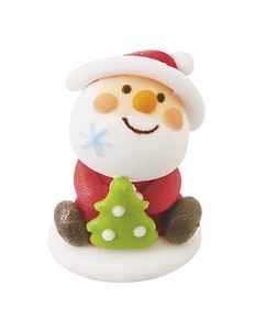 シュガードール ミニサンタ＆ツリー クリスマスケーキデコレーション 装飾