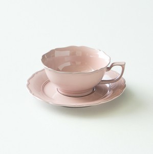 Cup & Saucer Set Pink Saucer