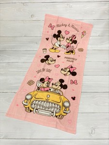 Hand Towel Mickey Character Minnie Face Desney
