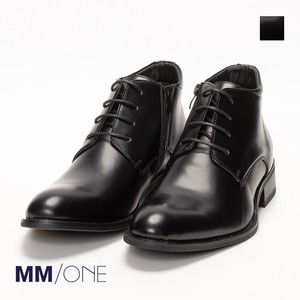 [ 在庫限り SALE ] チャッカブーツ サイドジップ 革靴 メンズ　MPB1911-2 [ MM/ONE / エムエムワン ]