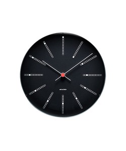 Wall Clock black 21cm