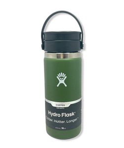 ハイドロフラスク（Hydro Flask）【オリーブ】ワイドフレックスシップ　16oz　473ml