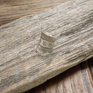 Silver-Based Ring sliver Stamp Rings