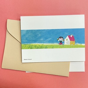 Greeting Card Meadow Outing L size