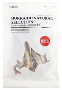 [国泰ジャパン]HOKKAIDO　NATURAL　SELECTION　無添加北海道産たら50g