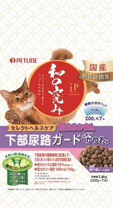 [ペットライン] JPスタイル和の究み猫セレクトHC下部尿路低Mg1．4kg