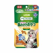 [ライオンペット] PETKISS　ネコちゃんの歯みがきおやつ　チキン味　プチ　14g