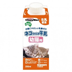[ドギーマンハヤシ] ネコちゃんの牛乳幼猫用200ml