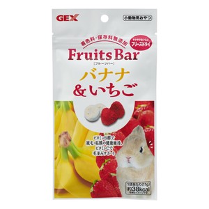 [ジェックス] Fruits　Barバナナ＆いちご