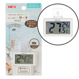 [ジェックス] ハーモニーサーモ温湿度計