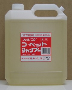 [昭和化学]コ・ペット薬用　ゼネラルシャンプー　4L