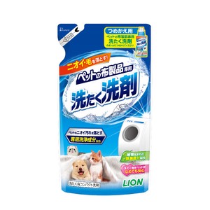 [ライオンペット] ペットの布製品専用　洗たく洗剤　つめかえ用　320g